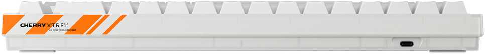Cherry K5 PRO TMR COMPACT Klaviatūra - Baltas US-INTL