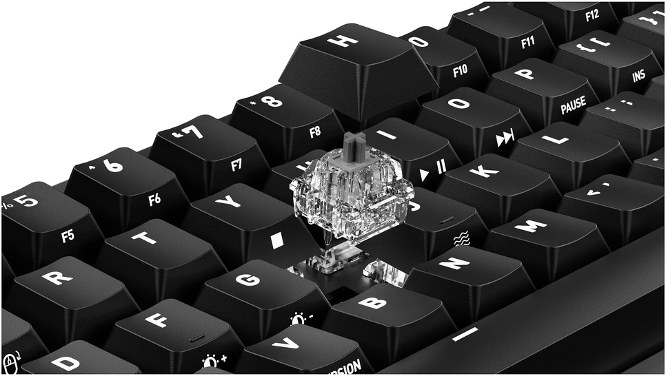 Cherry K5 PRO TMR COMPACT Klaviatūra - Juodas MAGNETIC SWITCH GAMING KBD