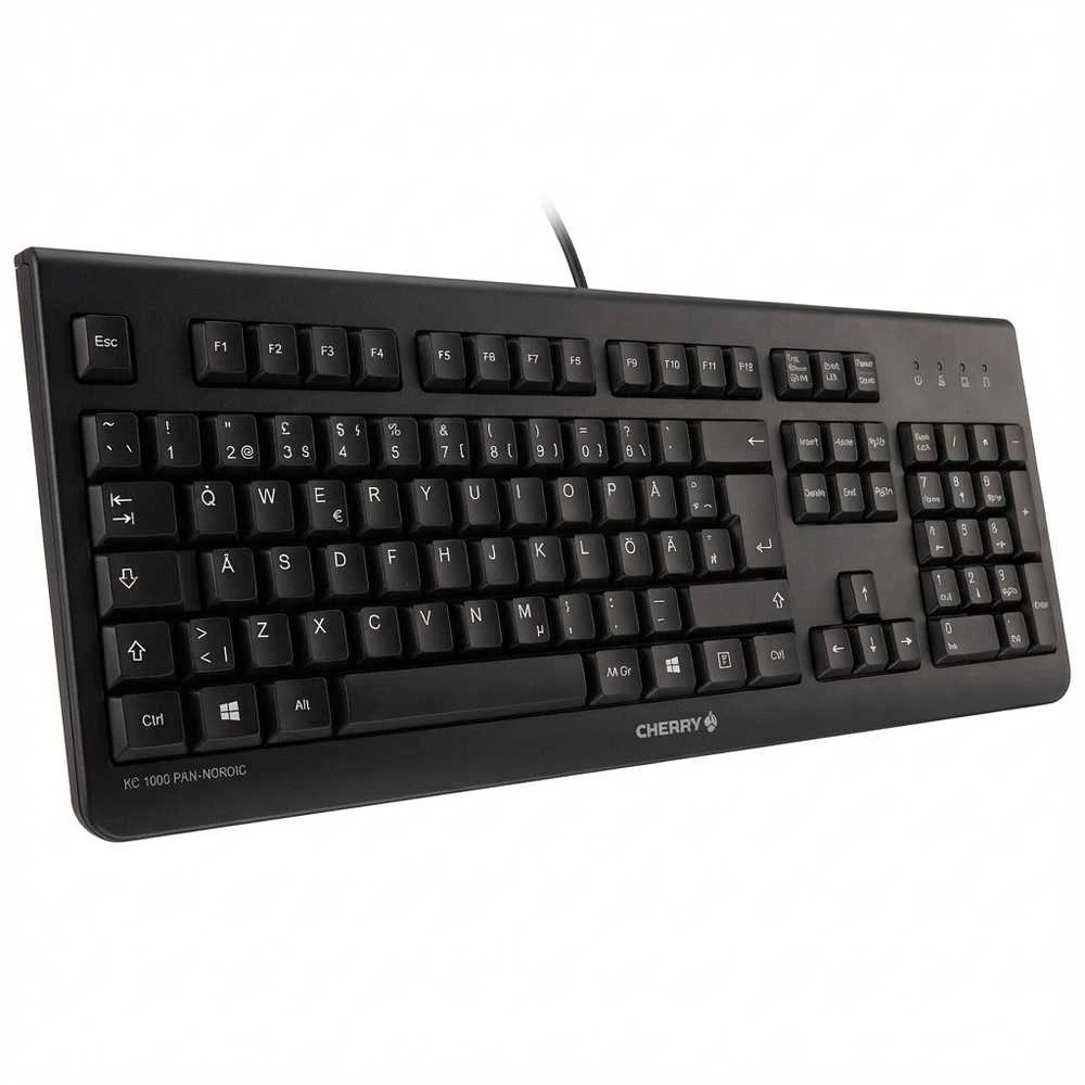 Klaviatūra CHERRY KC 1000 PAN-NORDIC -