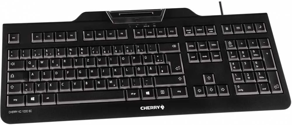 Klaviatūra CHERRY KC 1000 SC FRANCE/