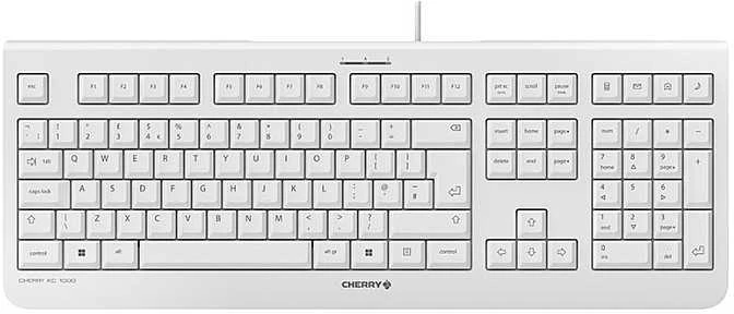 CHERRY KC 1000 USB ENGLAND - CORDED Klaviatūra