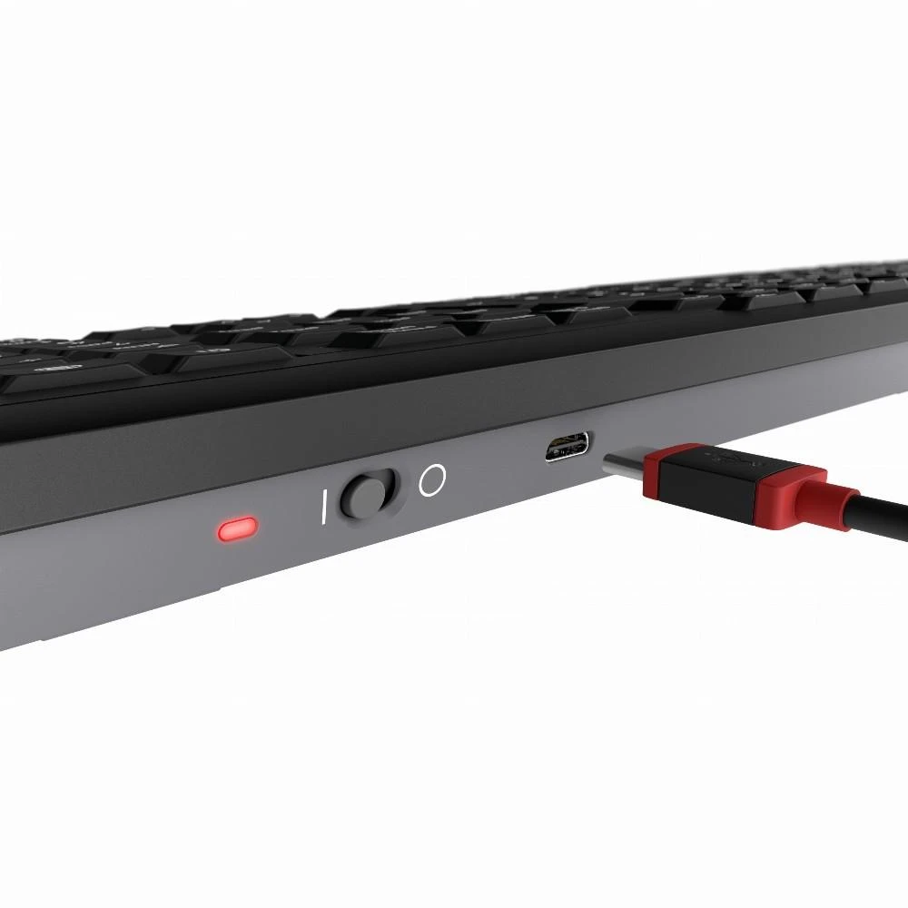 CHERRY STREAM DESKTOP RECHARGE - Klaviatūra ir pelė - QWERTZ - Deutsch - Juodas