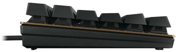 Cherry Klaviatūra KC 200 MX MX2A Silent Raudona [DE] Juodas/bronze MX2A SILENT Raudonas Switch