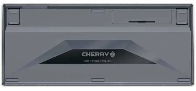 Cherry klaviatūra KW 7100 Mini [DE] balta/pieno spalvos BT