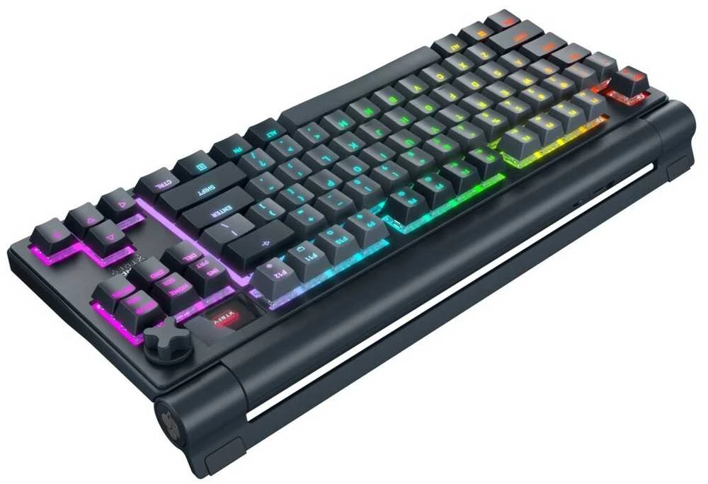 Klaviatūra Cherry CHERRY MX 8.3 Wireless RGB Raudona Switch DE