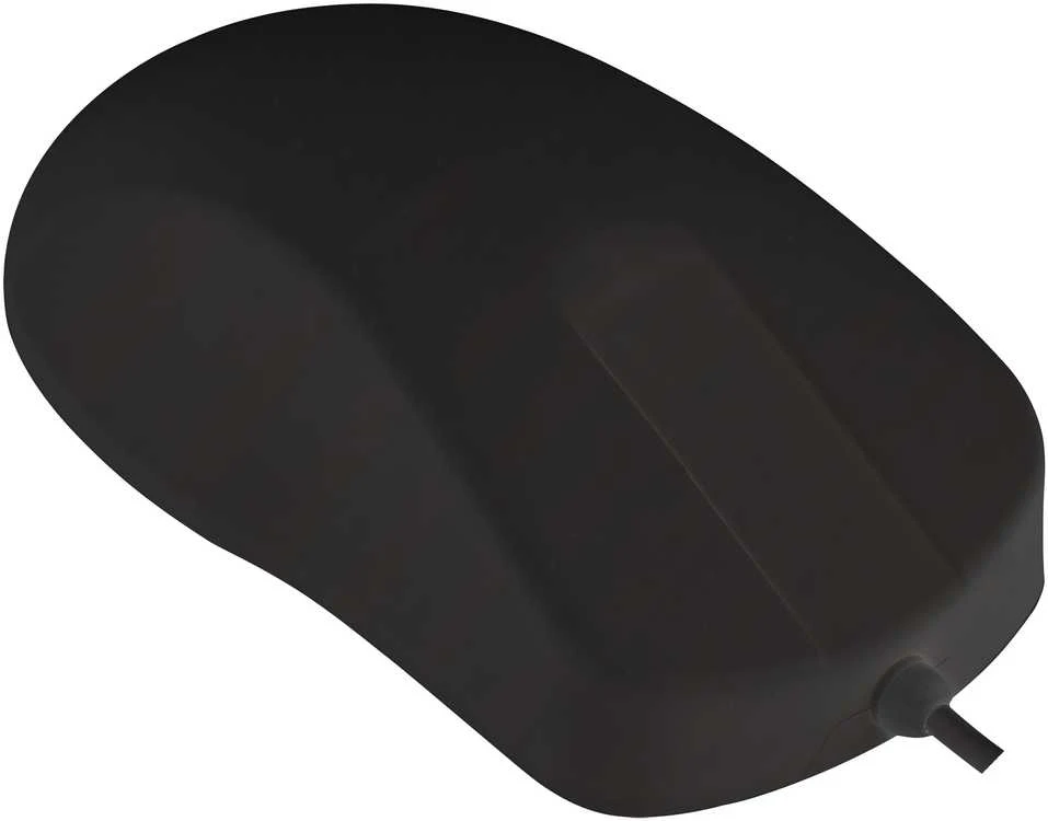 Cherry Pelė AK-PMH1 Juodas USB DE.su laidu.2-Tasten