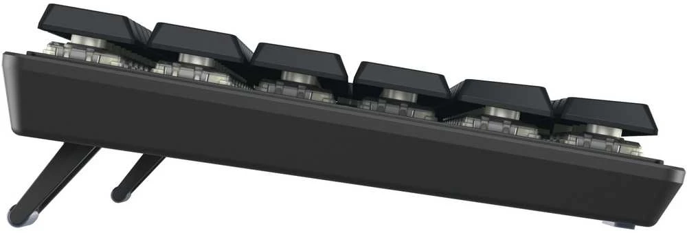 Klaviatūra Cherry KW 550 MX LP TKL išdėstymas DE Juodas