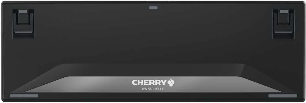 Klaviatūra Cherry KW 550 MX LP TKL išdėstymas DE Juodas