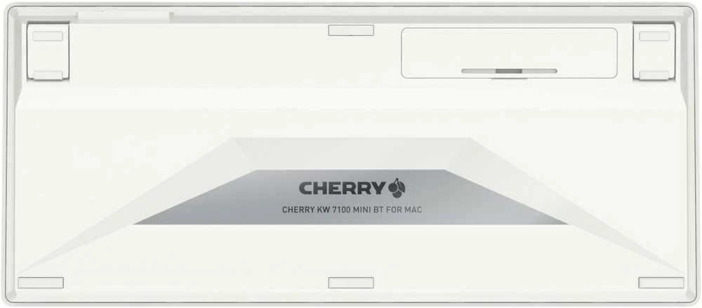 Klaviatūra CHERRY KW 7100 MINI BT FOR MAC/DE LAYOUT MOONLIGHT Baltas