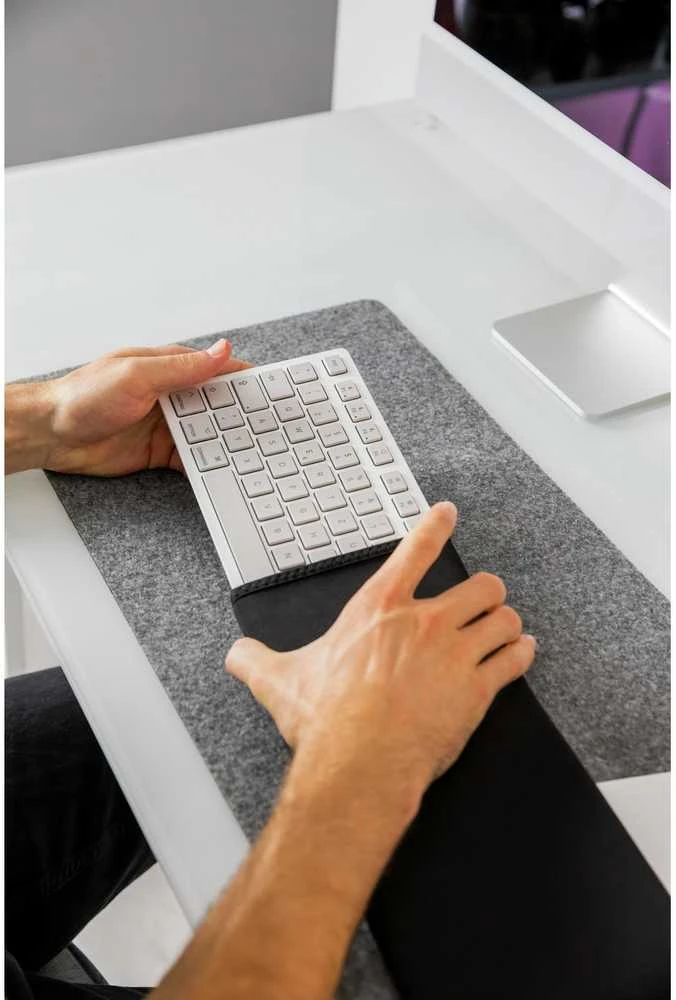 Klaviatūra CHERRY KW 7100 MINI BT FOR MAC/DE LAYOUT MOONLIGHT Baltas