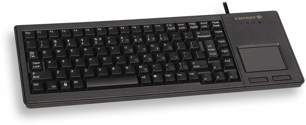 CHERRY XS TOUCHPAD Juodas - Klaviatūra USB UK LAYOUT
