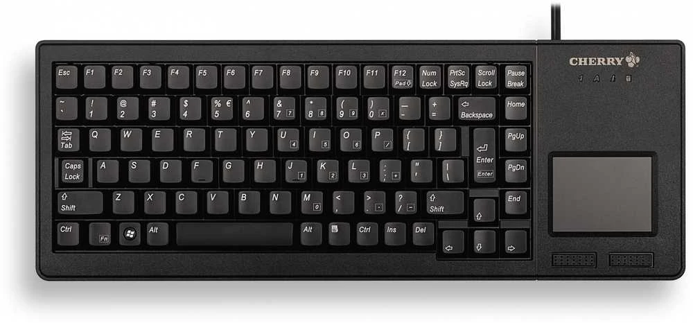 CHERRY XS TOUCHPAD Juodas - Klaviatūra USB UK LAYOUT