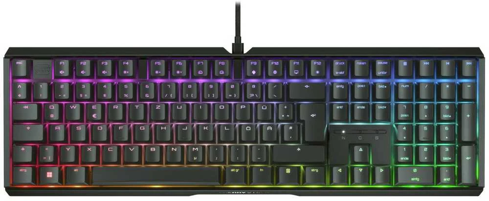 CHERRY MX 3.1 RGB Juodas/Klaviatūra CORDED MECHANICAL MX2A