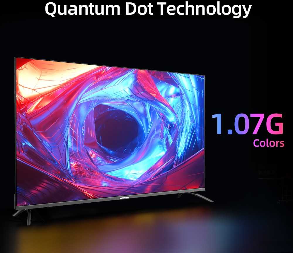 Televizorius CHiQ U50QM8V QLED 50'' 4K Ultra HD Google TV