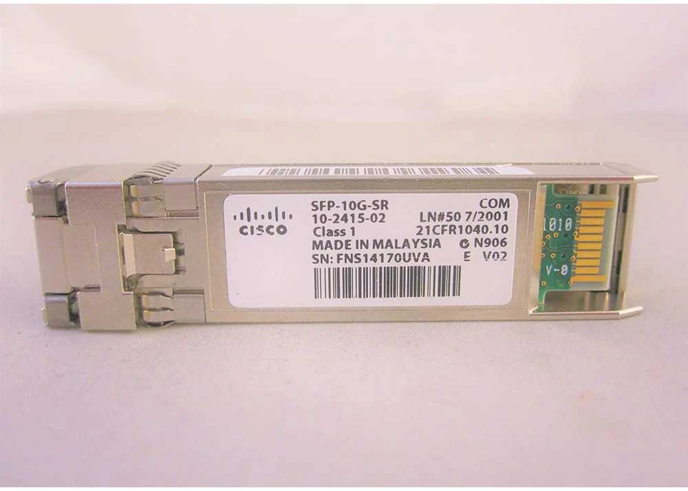 Šakotuvas „Cisco 10GBASE-SR SFP“ modulis