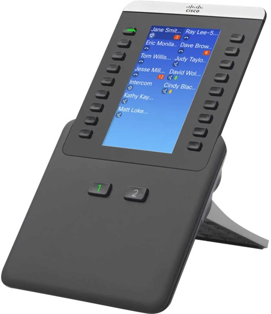 CISCO 8800 serijos vaizdo KEM 28 mygtukas