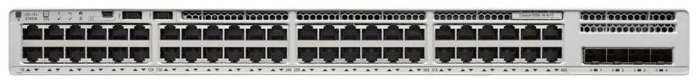 Šakotuvas Cisco C9200L 48-P 12XMGIG 36X1G - 4X10G POE+ NETWORK ESSENTIALS