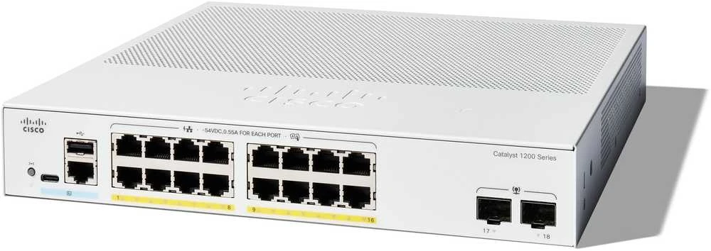 Šakotuvas Cisco Catalyst C1200-16P-2G