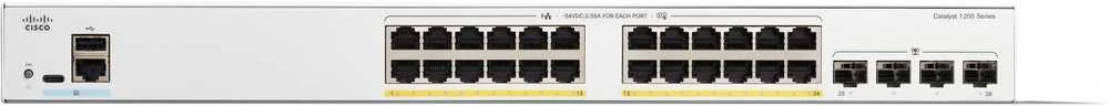 Šakotuvas „Cisco Catalyst C1200-24FP-4G“