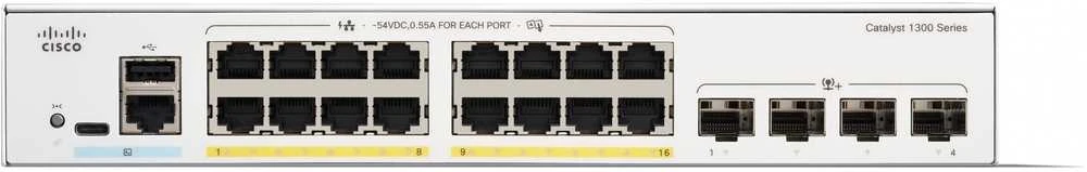 Šakotuvas Cisco Catalyst C1300-16P-4X