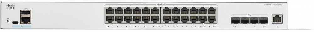 Šakotuvas Cisco CATALYST 1300 24-PORT 10GE - 4X10G SFP+ SHARED