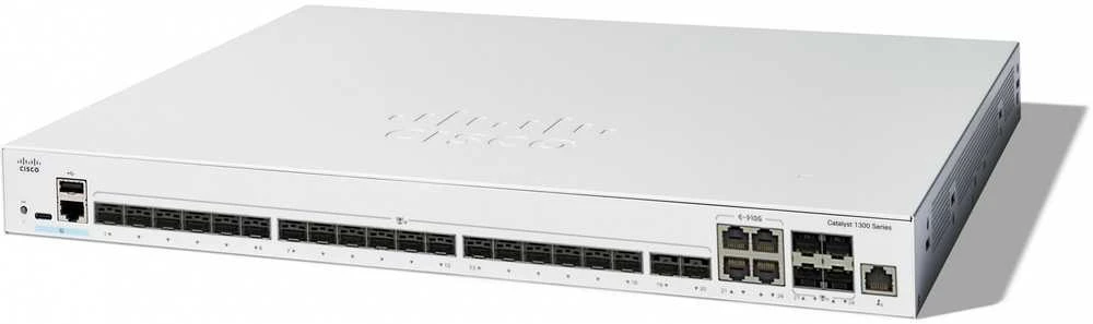 Šakotuvas Cisco CATALYST 1300 24-PORT SFP+ - 4X10GE SHARED