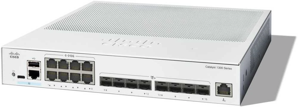 Šakotuvas Cisco CATALYST 1300 8-PORT 10GE - 8-PORT SFP+