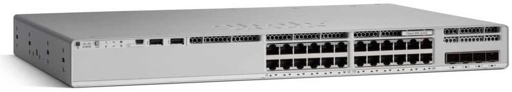 Šakotuvas Cisco CATALYST 9200L 24-PORT POE+ - 4 X 10G NETWORK ADVANTAGE