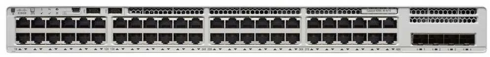 Šakotuvas Cisco CATALYST 9200L 48-PORT DATA - ONLY 4 X 1G NETWORK ADVANTAGE