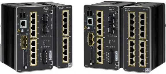 Šakotuvas Cisco CATALYST IE3300 RUGGED 16 PORT - GE POE+ EXP MODULE