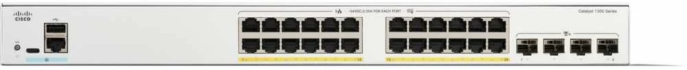 Šakotuvas Cisco Catalyst C1300-24P-4X