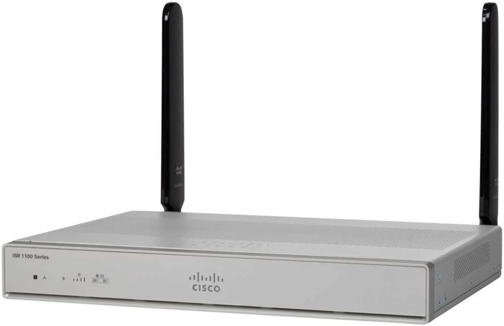 CISCO ISR 1100 8 Portų Dvigubas GE WAN Ethernet Maršrutizatorius