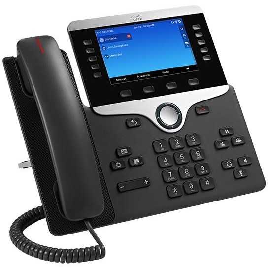 Cisco IP telefonas 8861, skirtas trečiųjų šalių skambučių valdymui