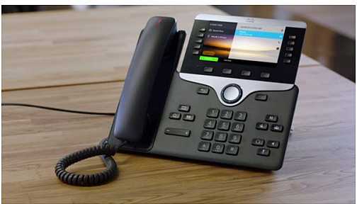CISCO IP telefonas 8851 trečiosios šalies skambučių valdymas be maitinimo šaltinio