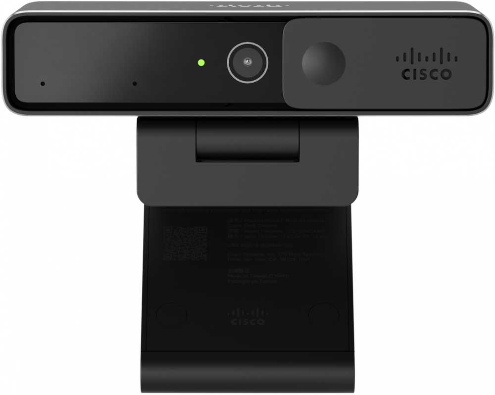 CISCO Webex Desk Interneto kamera, Juoda