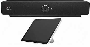 „Cisco Webex Room Bar“ AV signalo perdavimo sistema – vaizdo konferencijų komponentas – sertifikuota „Webex“, sertifikuota „Microsoft Teams“ kambariams – anglies pluošto
