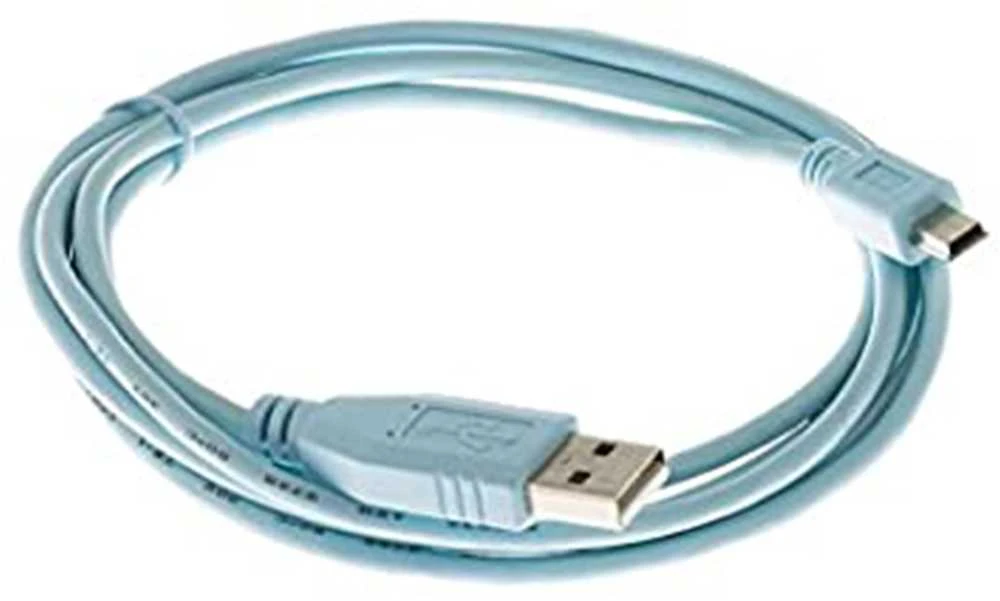 „Cisco“ konsolės kabelis 6 pėdų su A ir mini B tipo USB