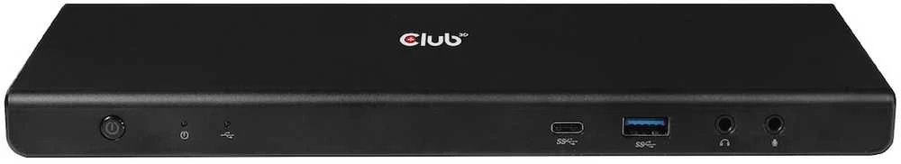 Club 3D CLD CLUB3D CSV-1562 knyginių kompiuterių dokas / jungčių replikatorius Prijungimas USB 3.2 Gen 1 (3.1 Gen 1) Type-C Juoda