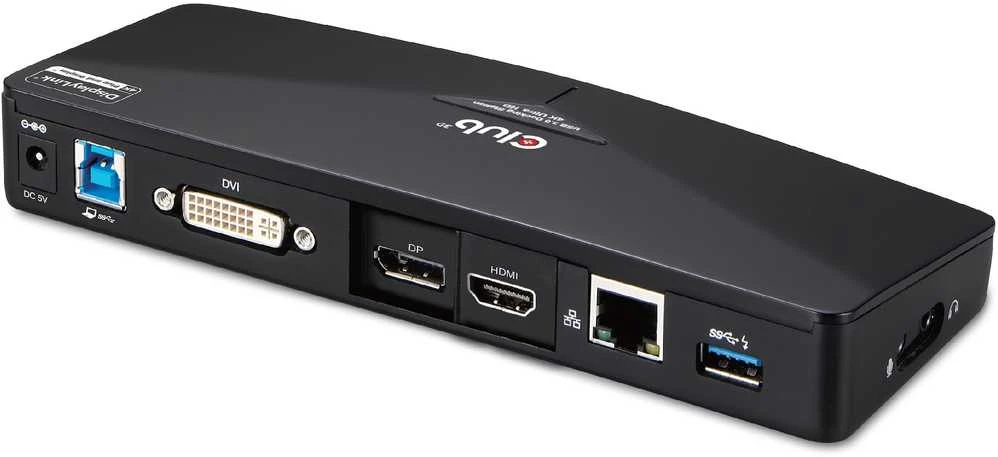 Club 3D SenseVision 4K USB stotis / replikatorius (CSV-3103D)