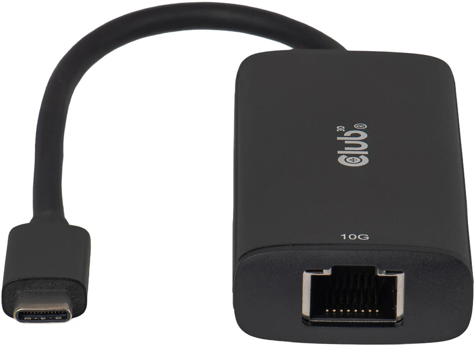 USB adapteris Club 3D Club3D adapteris USB-C > RJ45 10Gbps St/Bu mažmeninė prekyba
