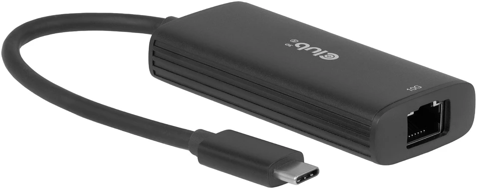 USB adapteris Club 3D Club3D adapteris USB-C > RJ45 10Gbps St/Bu mažmeninė prekyba