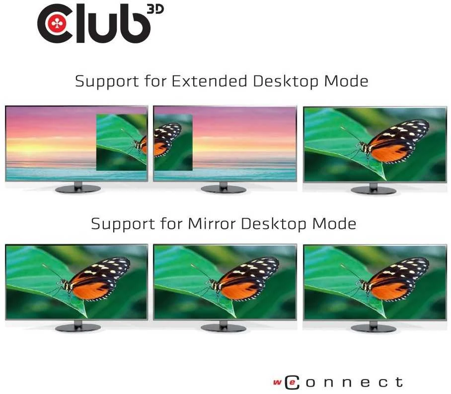 Club 3D įkrovimo dokas USB-C (CSV-1564W65)