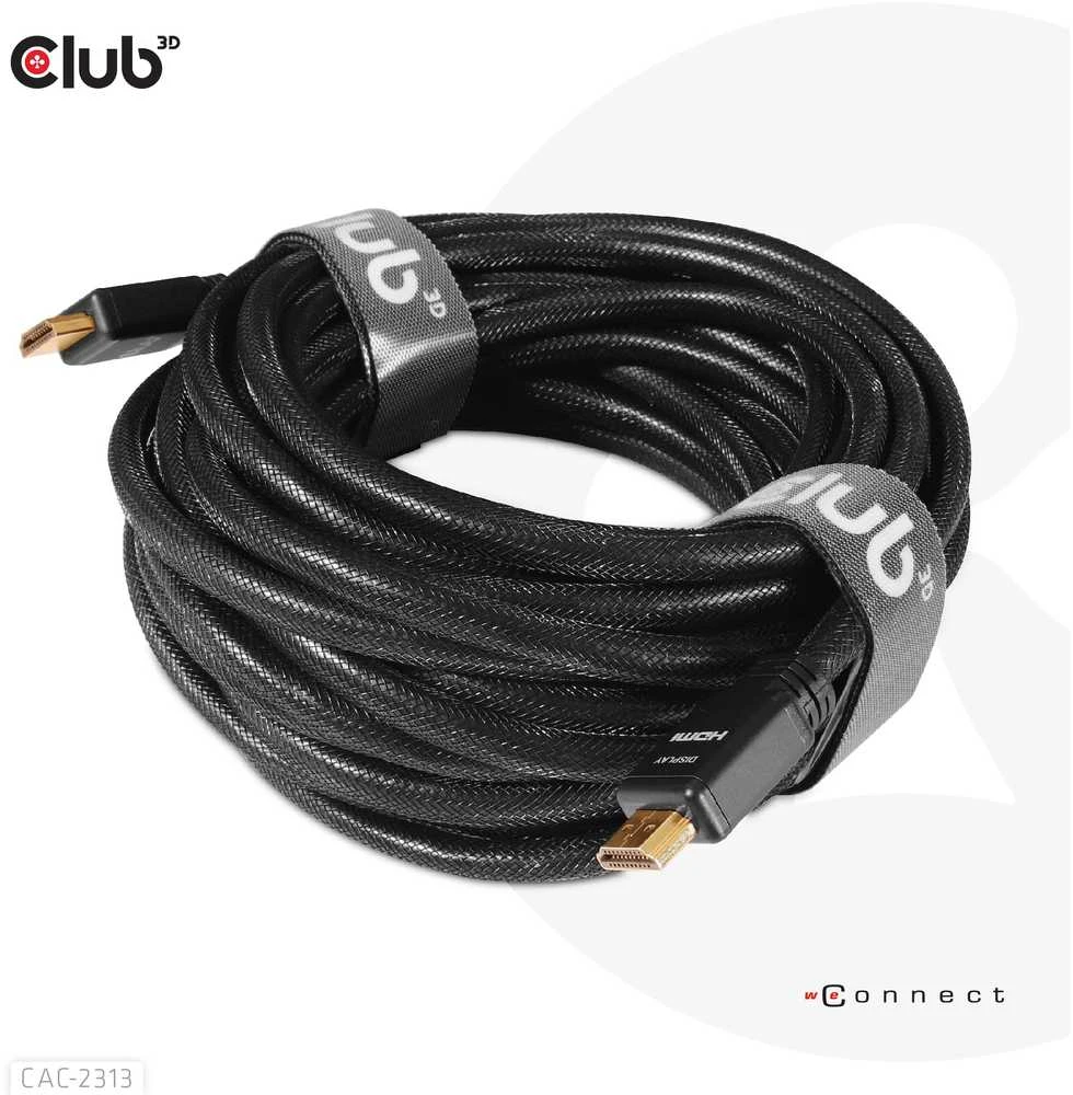 CLUB 3D HDMI 2.0 4K60Hz RedMere laidas 10m