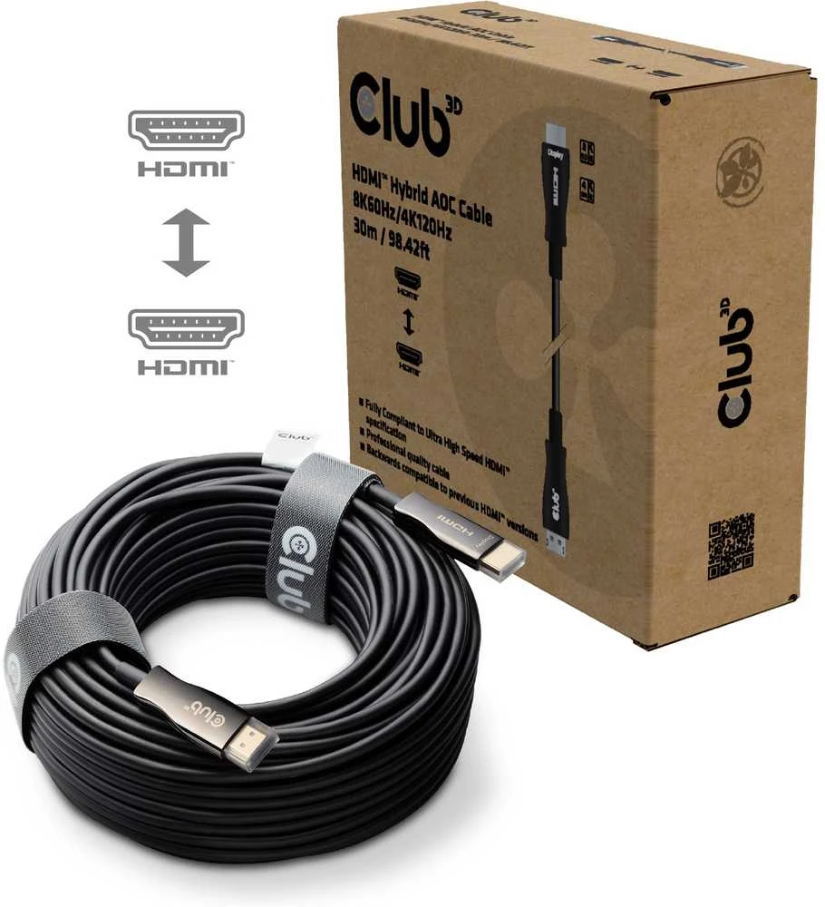 Club 3D CLUB3D CAC-1392 HDMI kabelis 30 m HDMI A tipo (standartinis)