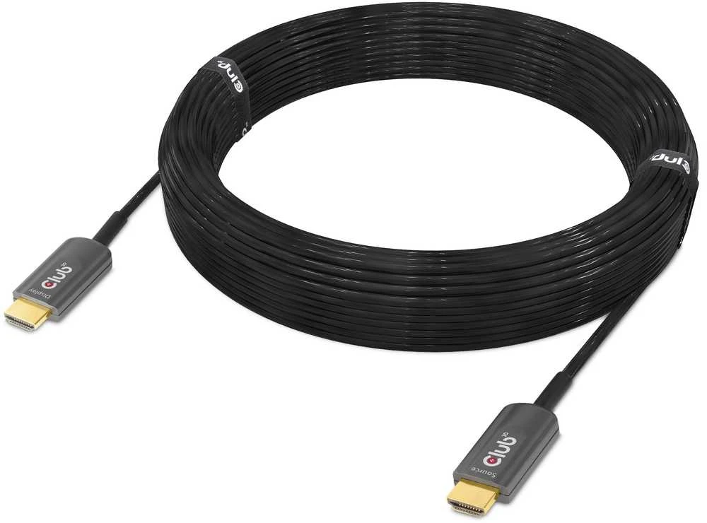 CLUB 3D itin didelės spartos HDMI™ sertifikuotas AOC kabelis 4K120Hz/8K60Hz vienkryptis M/M 15m
