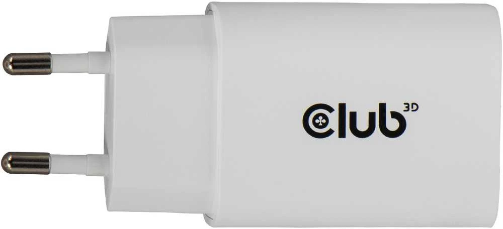 Įkroviklis Club 3D Club3D Lifestyle Ladegerät USB-C 30Watt, 2Stk baltas retail