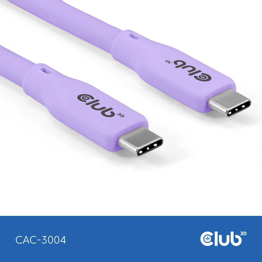 Club 3D CLUB3D CAC-3004 kabelis USB USB4 Gen 2x2 2 m USB C Violetinis