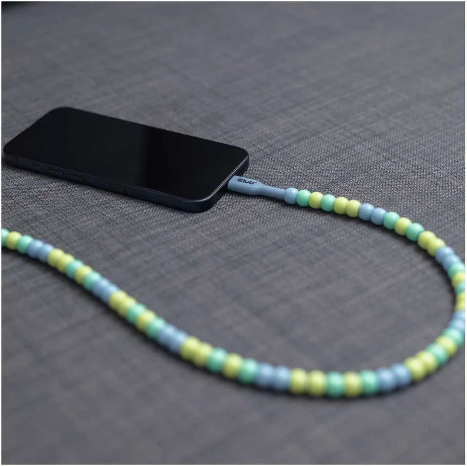 Kabelis USB Club 3D USB-C - USB-C 2 m daugiaspalvis (CAC-3011)