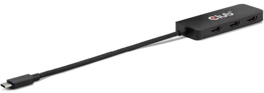 Club 3D Club3D MST-Hub USB 3.2 Typ C > 3x HDMI 4K60Hz St/Bu mažmeninė prekyba