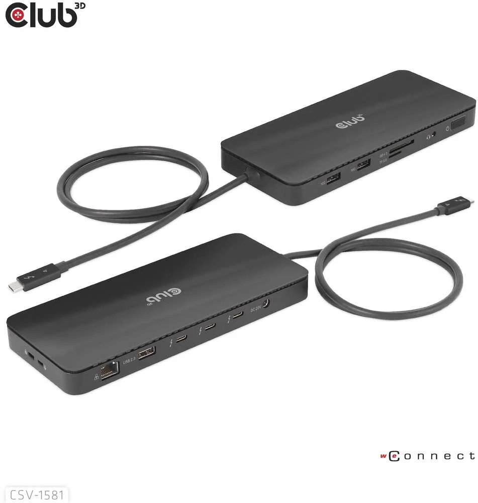 CLUB 3D Thunderbolt TM 4 sertifikuotas DS